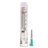 BD Discardit II Syringe 10 ml (21G) 1's, Pack of 1