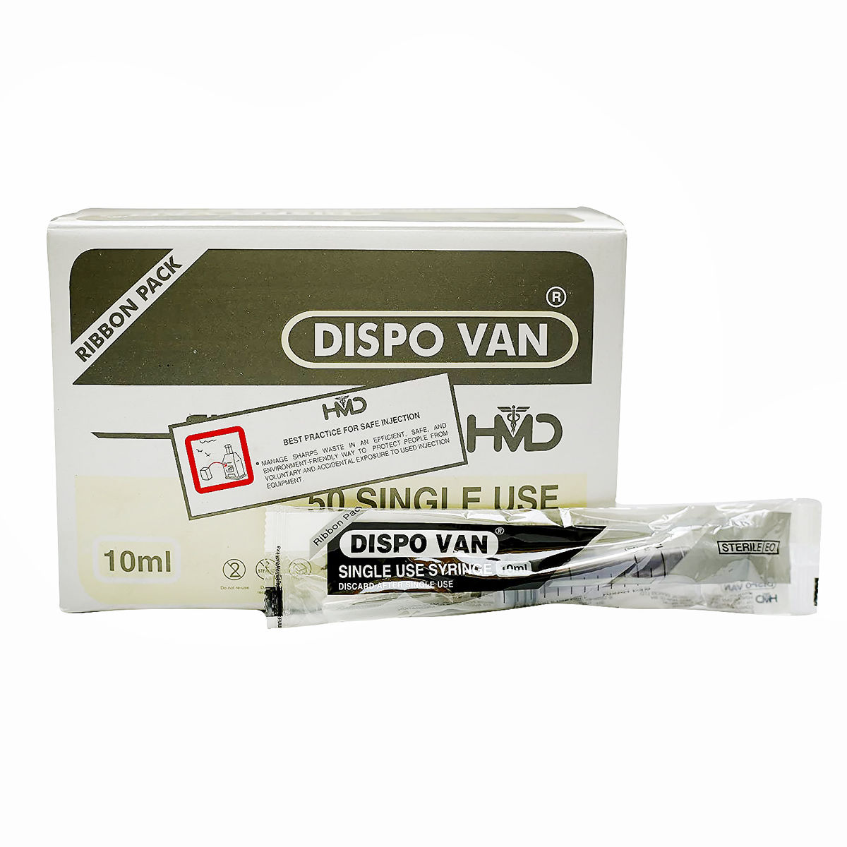 Buy Dispovan 10 ml Syringe, 1 Count Online