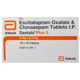 Szetalo Plus 5 mg/0.5 mg Tablet 15's, Pack of 15 TabletS