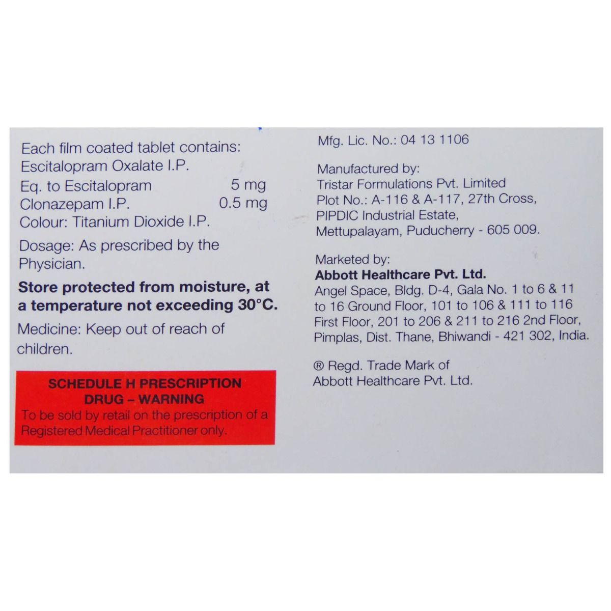 Szetalo Plus 5 mg/0.5 mg Tablet 15's Price, Uses, Side Effects ...