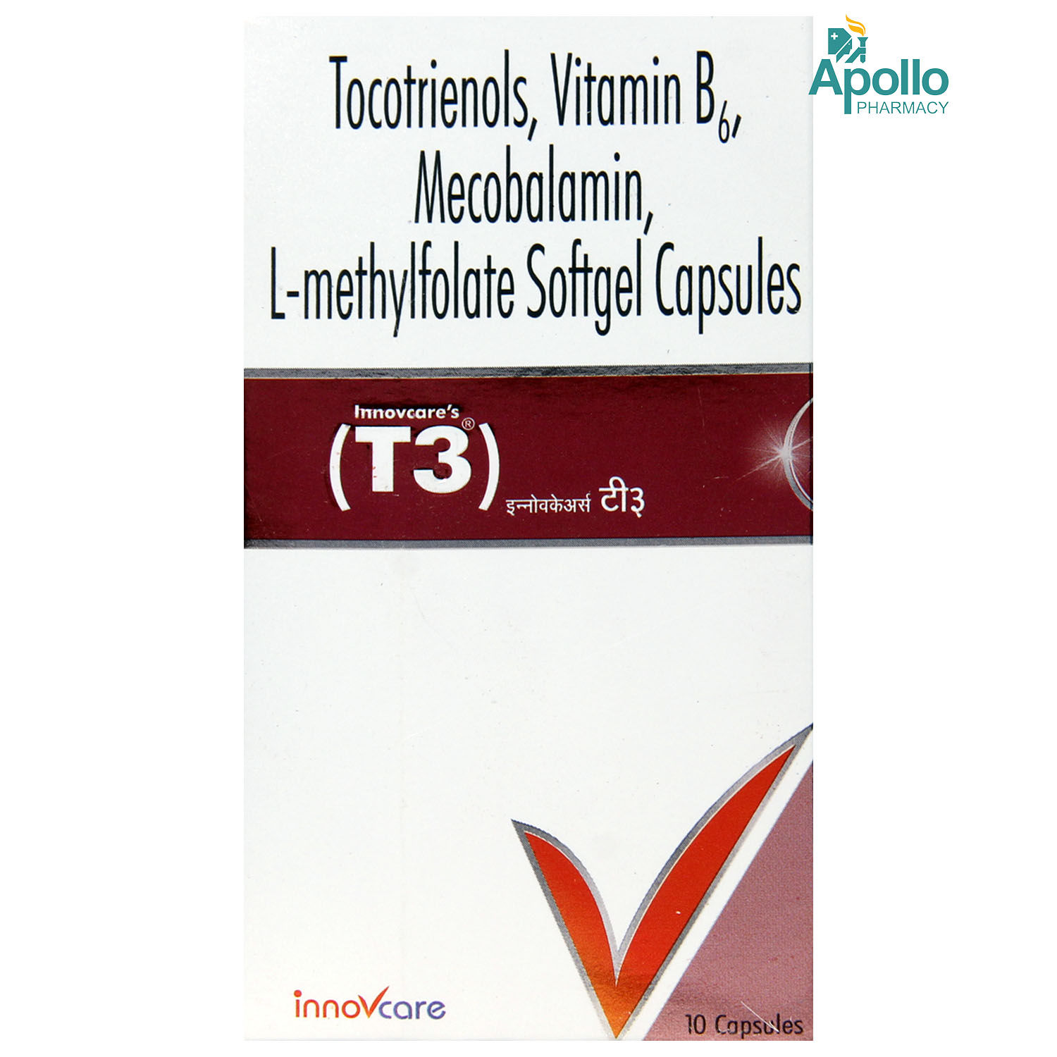 Buy T3 Innovcare Capsule 10's Online