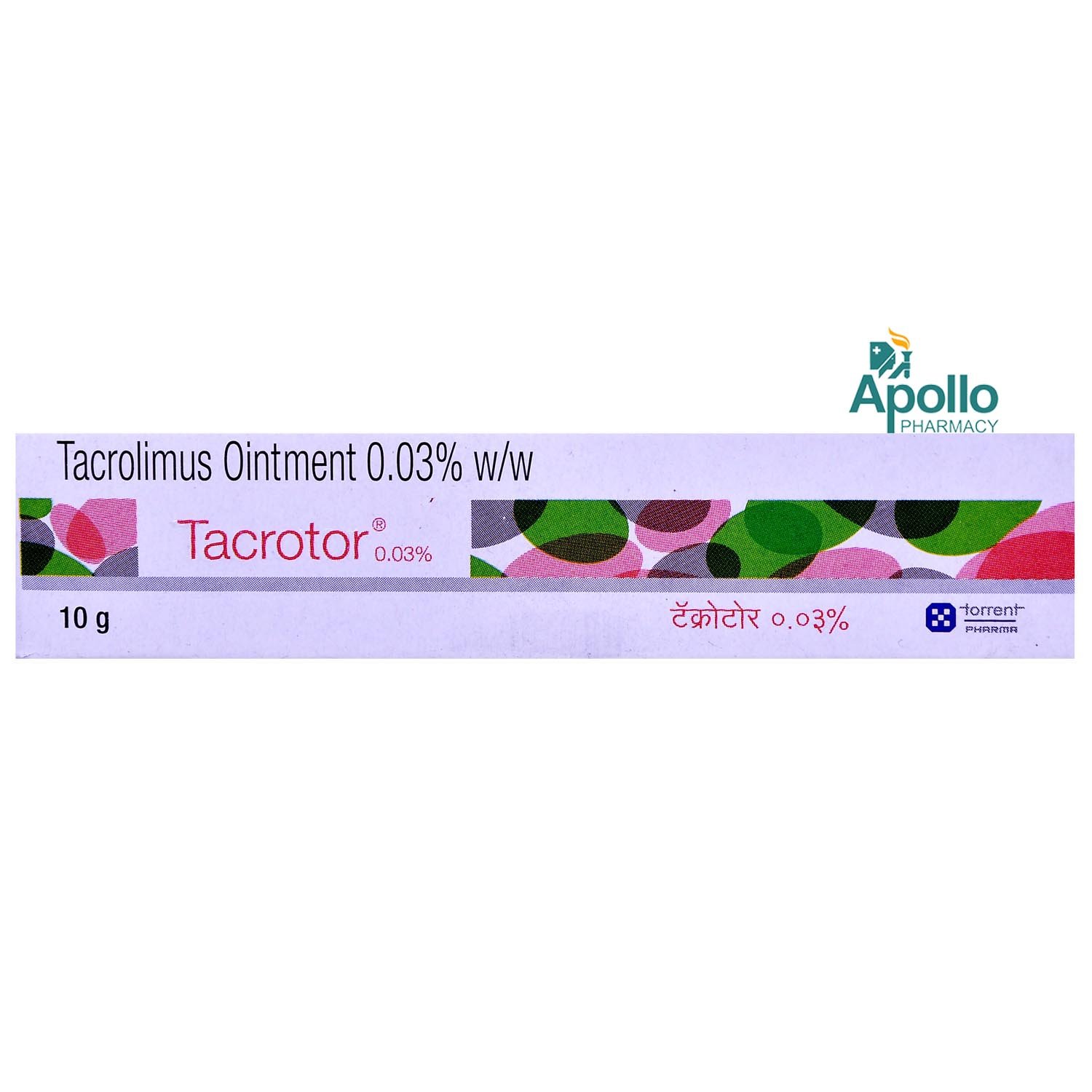 Tacrotor 0.03% Ointment 10 gm, Pack of 1 OINTMENT Tacrotor 0.03% Ointment 10 gm, Pack of 1 OINTMENT