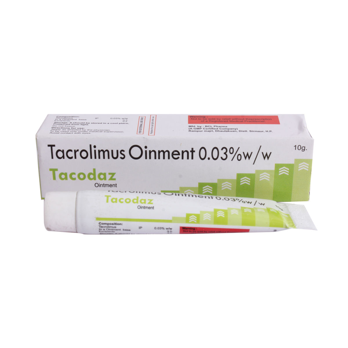 Tacodaz Ointment 10 gm, Pack of 1 OINTMENT Tacodaz Ointment 10 gm, Pack of 1 OINTMENT