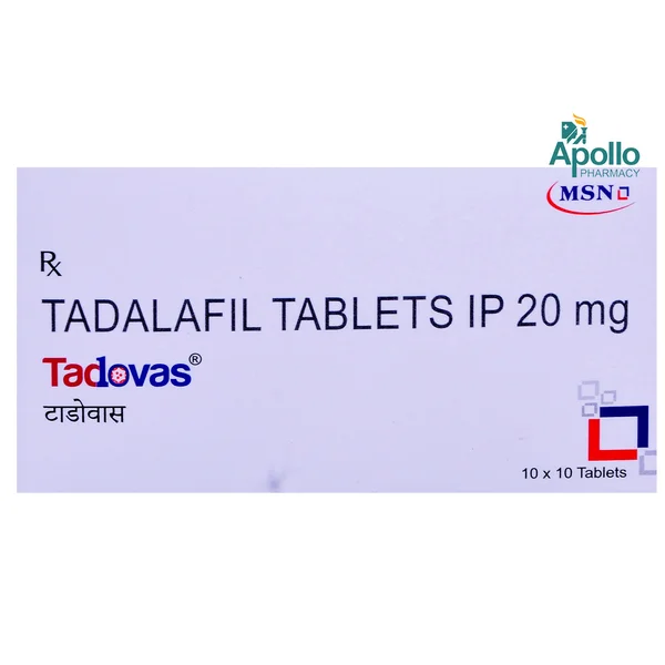 Tadovas Tablet 10's, Pack of 10 TABLETS