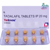 Tadovas Tablet 10's, Pack of 10 TABLETS