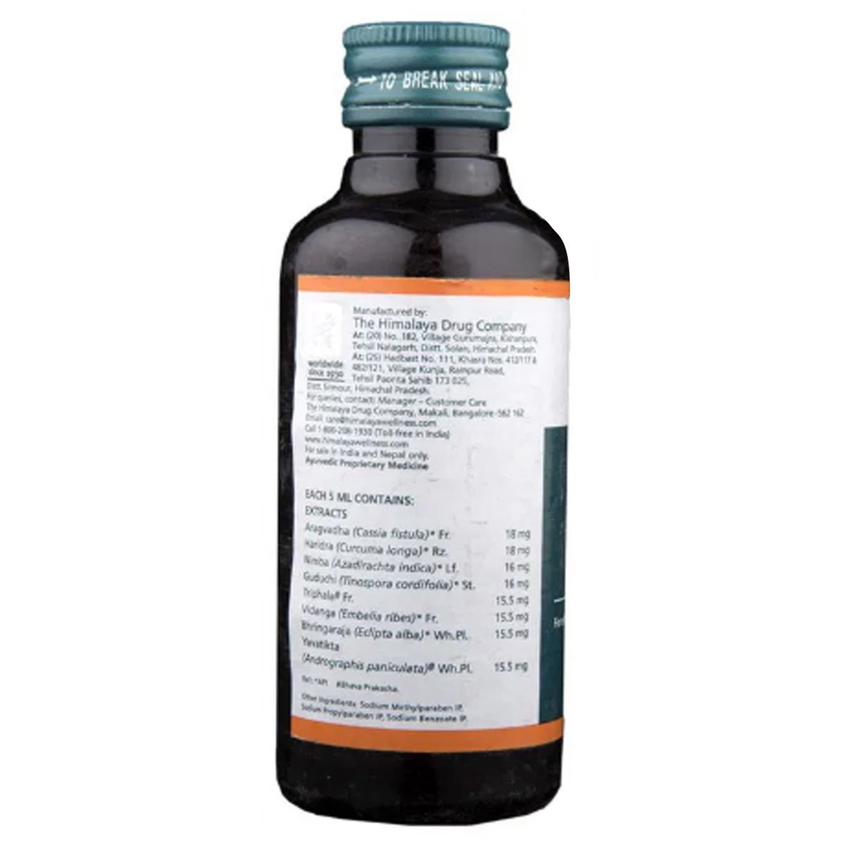 Himalaya Talekt Syrup, 120 ml, Pack of 1 Himalaya Talekt Syrup, 120 ml, Pack of 1