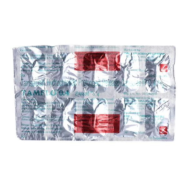 TAMFLO 0.4MG CAPSULE, Pack of 10 CAPSULES