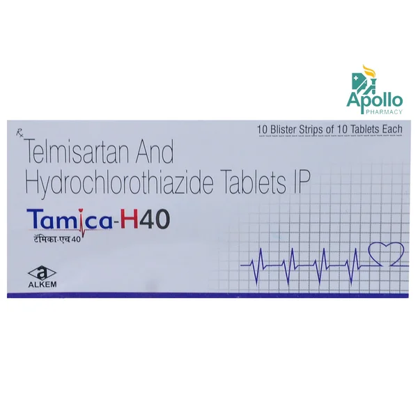 Tamica-H 40 Tablet 10's, Pack of 10 TABLETS
