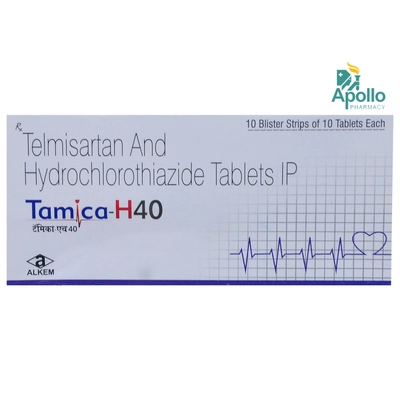 Tamica H 40 Tablet 10's, Pack of 10 TABLETS