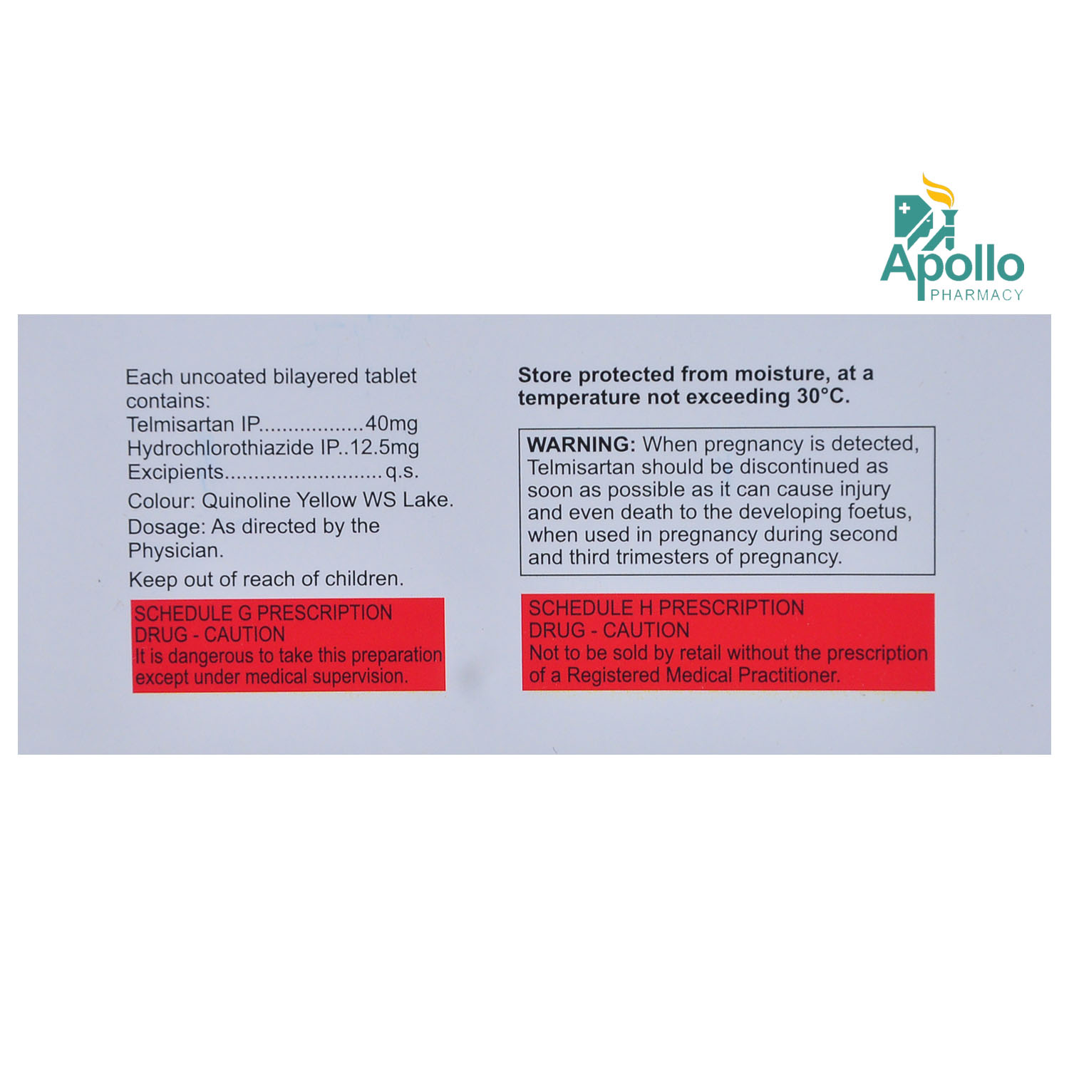 Tamica-H 40 Tablet 10's, Pack of 10 TABLETS Tamica-H 40 Tablet 10's, Pack of 10 TABLETS