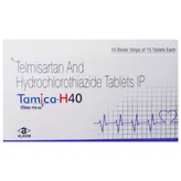 Tamica-H 40 Tablet 15's, Pack of 15 TabletS
