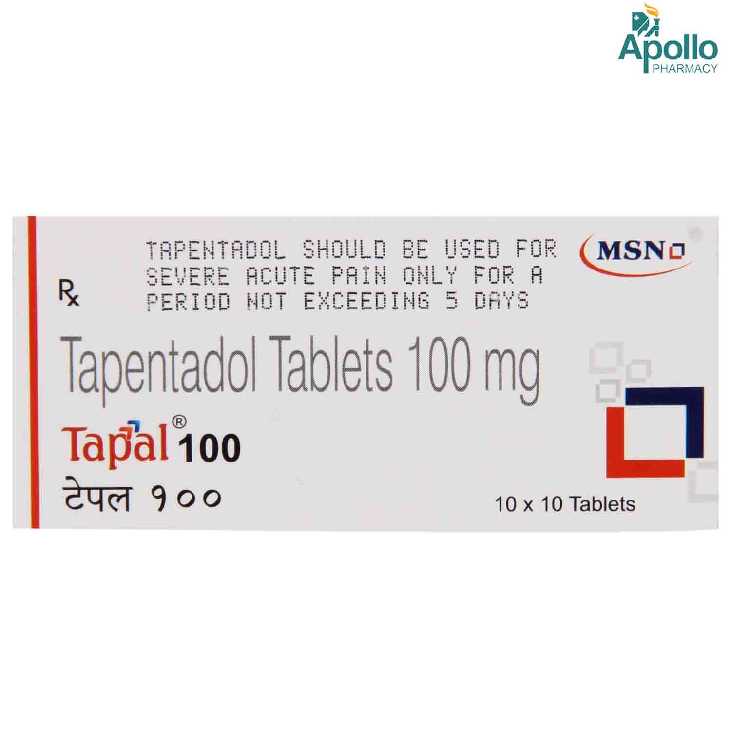 Buy Tapal 100 Tablet 10's Online