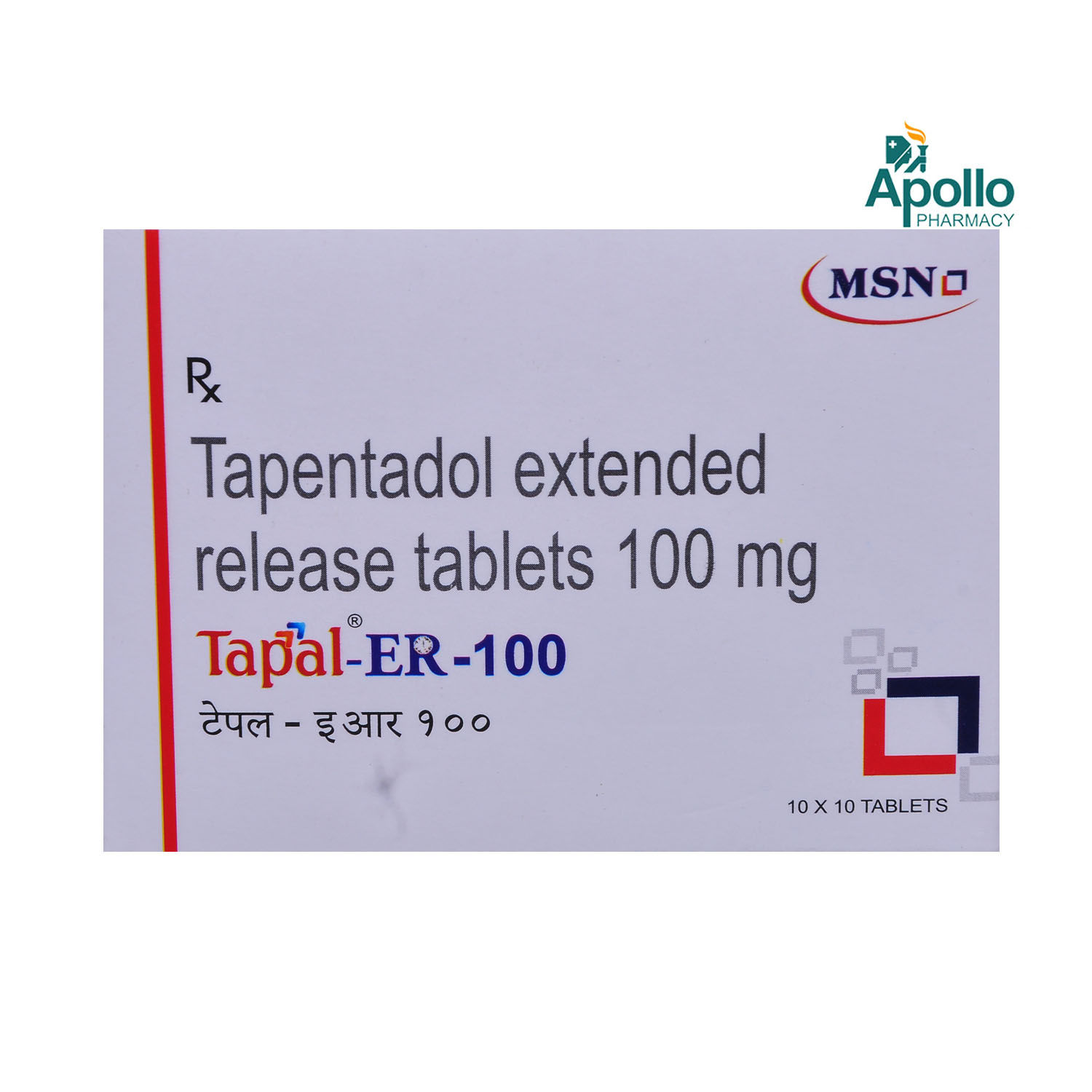 Buy Tapal-ER-100 Tablet 10's Online