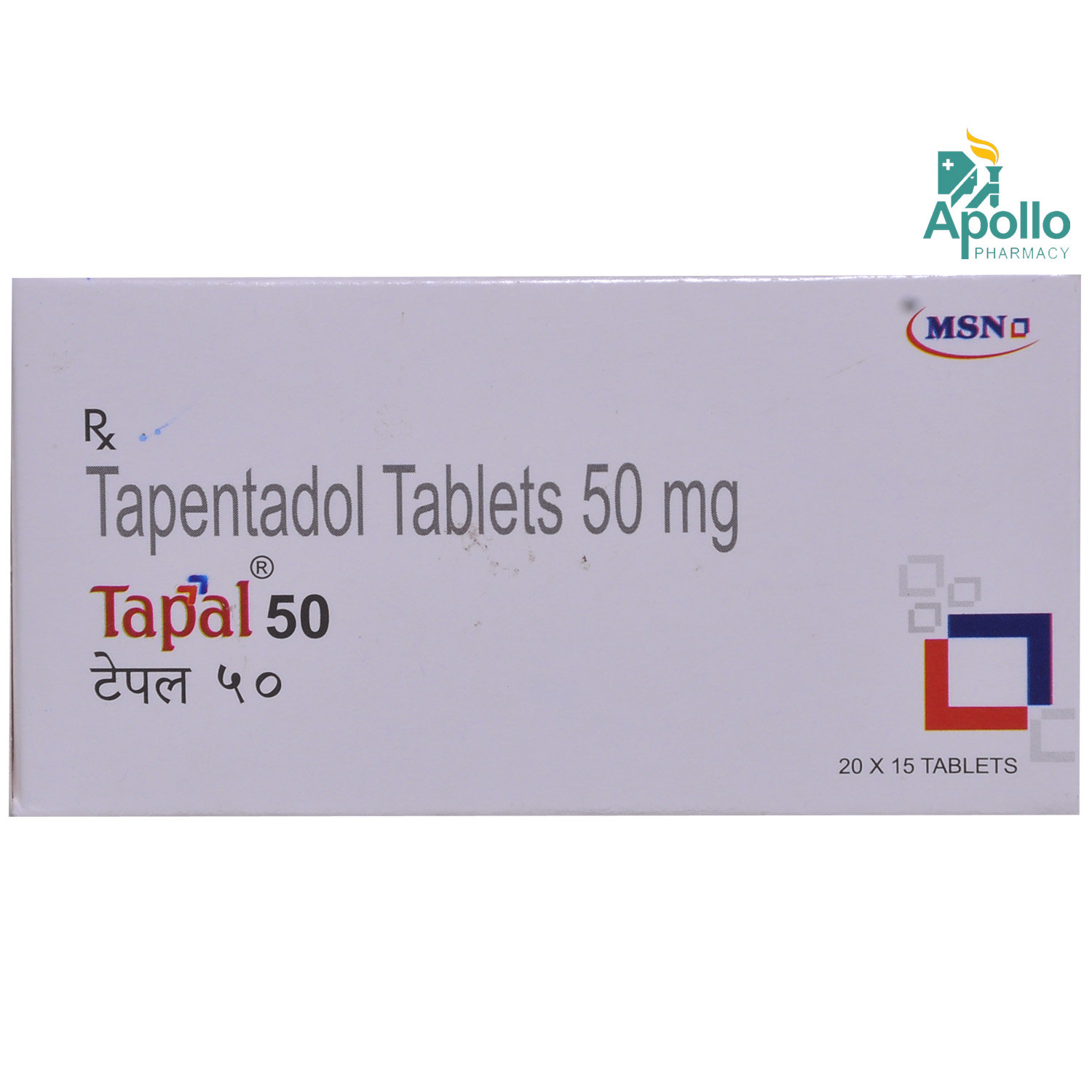 Tapal 50 mg Tablet 15's, Pack of 15 TABLETS Tapal 50 mg Tablet 15's, Pack of 15 TABLETS