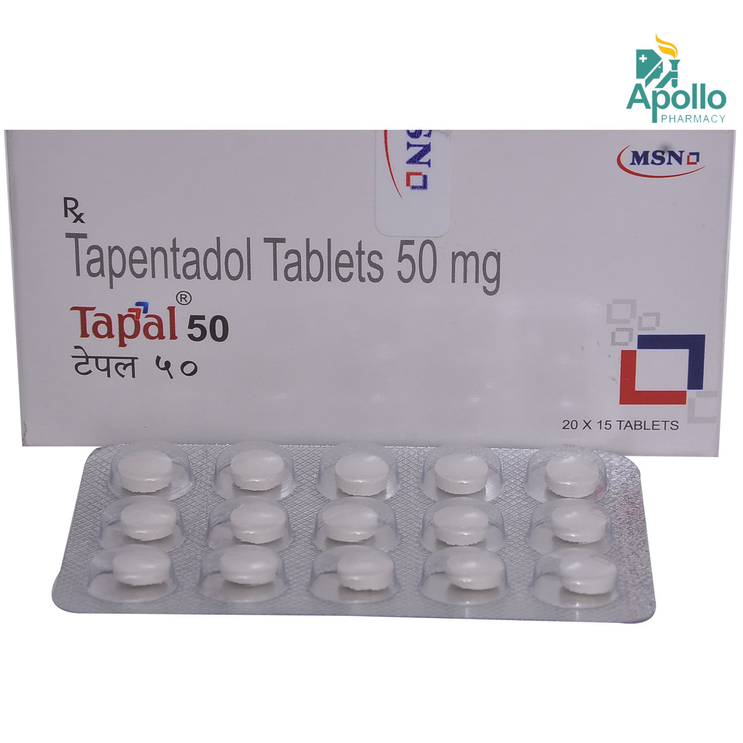 Tapal 50 mg Tablet 15's, Pack of 15 TABLETS Tapal 50 mg Tablet 15's, Pack of 15 TABLETS