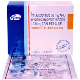 Targit-H 40/12.5 mg Tablet 15's, Pack of 15 TABLETS
