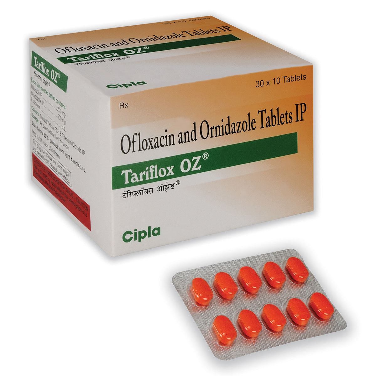 TARIFLOX OZ TABLET, Pack of 10 TABLETS TARIFLOX OZ TABLET, Pack of 10 TABLETS