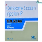 TAXIM 125MG INJECTION, Pack of 1 INJECTION