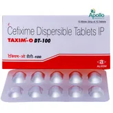 Taxim-O DT-100 Tablet 10's, Pack of 10 TABLETS