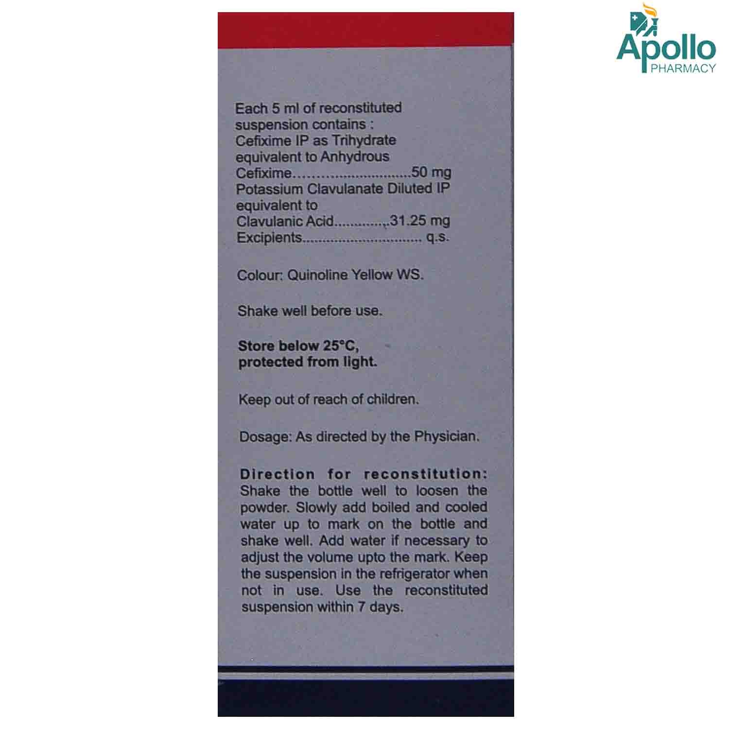 Taxim O CV Dry Syrup 30 ml, Pack of 1 Syrup Taxim O CV Dry Syrup 30 ml, Pack of 1 Syrup