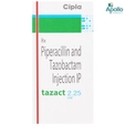 Tazact 2.25 gm Injection 1's