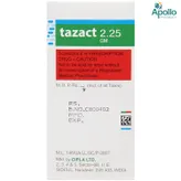 Tazact 2.25 gm Injection 1's, Pack of 1 Injection