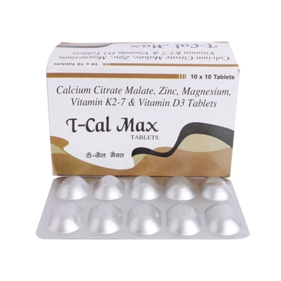 T-Cal Max Tablet 10's, Pack of 10 TabletS