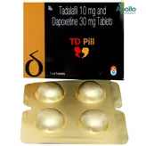 TD Pill Tablet 4's, Pack of 4 TABLETS