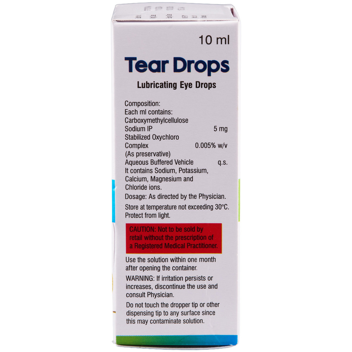 Tear Eye Drops 10 ml, Pack of 1 Eye Drops Tear Eye Drops 10 ml, Pack of 1 Eye Drops