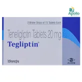 Tegliptin 20 Tablet 15's, Pack of 15 TABLETS