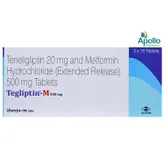 Tegliptin-M 500 mg Tablet 15's, Pack of 15 TABLETS