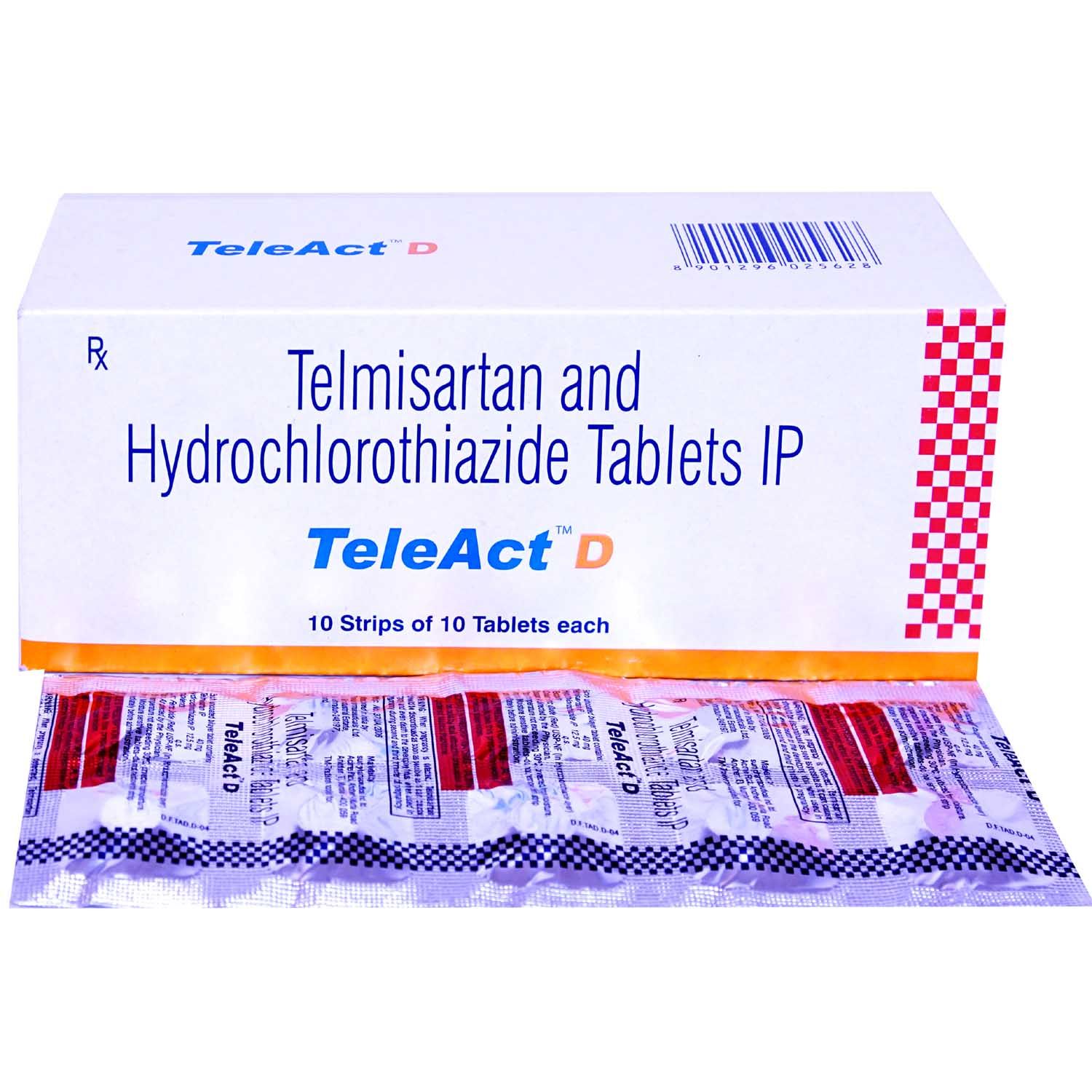 Teleact D Tablet | Uses, Side Effects, Price | Apollo Pharmacy