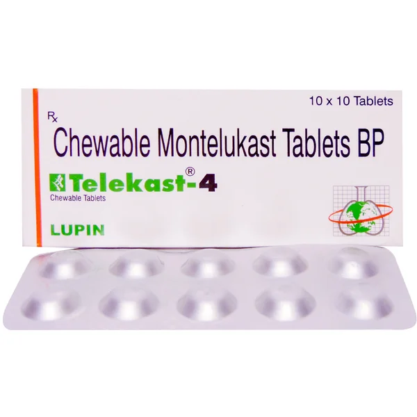 Telekast-4 Tablet 10's, Pack of 10 TABLETS