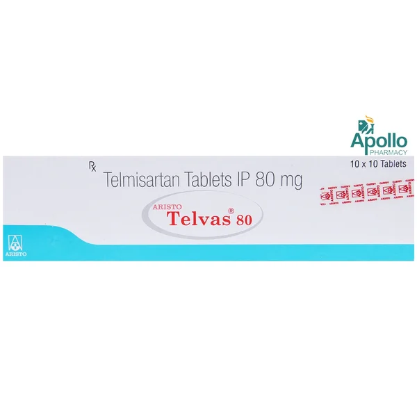 Telvas 80 Tablet 10's