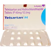 Telsartan-H Tablet 14's, Pack of 14 TABLETS