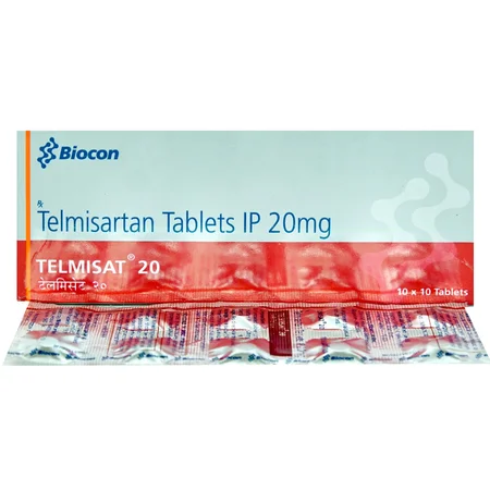 Telmisat 20 Tablet 10's