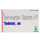 Telista 80 Tablet 15's, Pack of 15 TABLETS