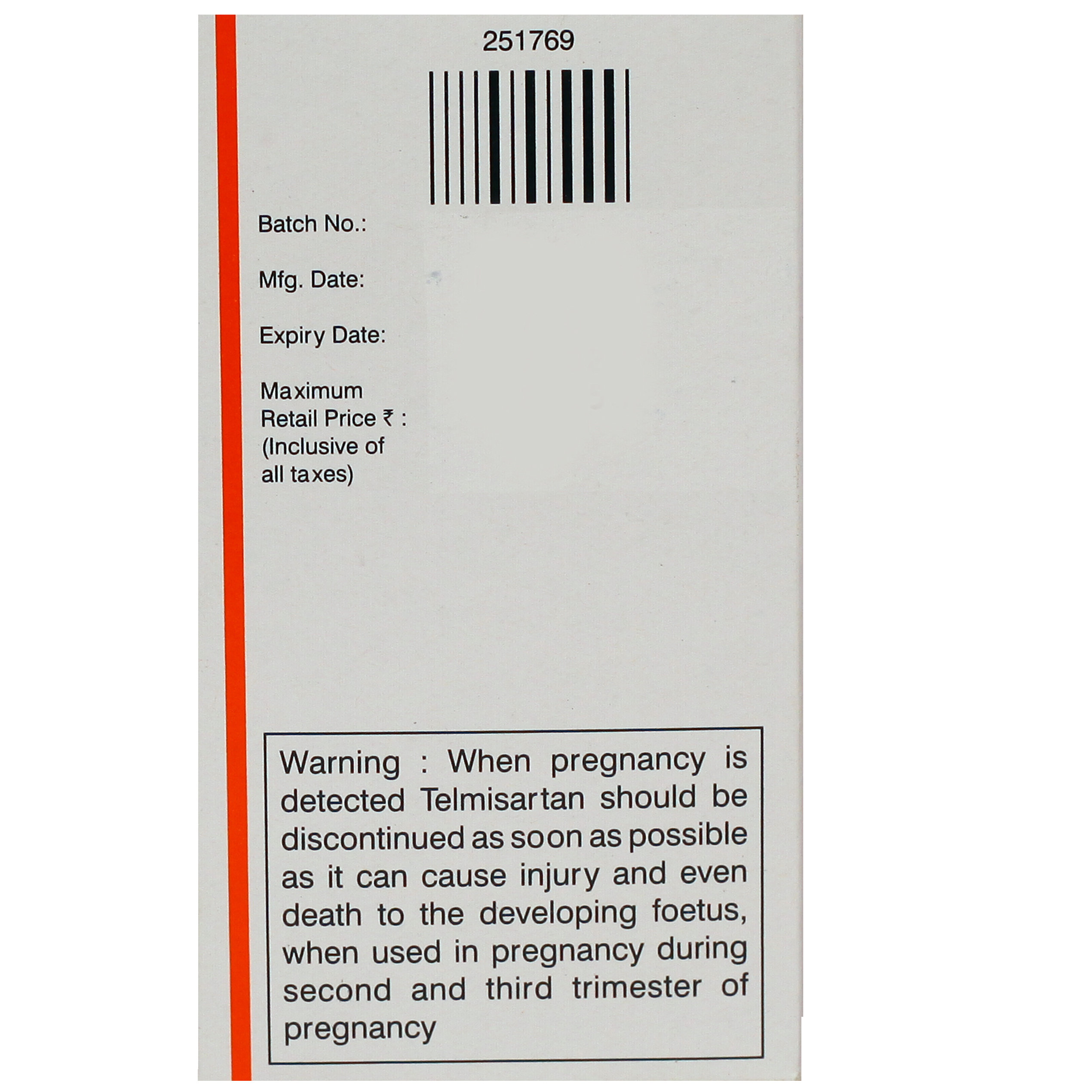 Telista 80 Tablet 15's, Pack of 15 TABLETS Telista 80 Tablet 15's, Pack of 15 TABLETS