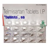 Telista 80 Tablet 15's, Pack of 15 TABLETS