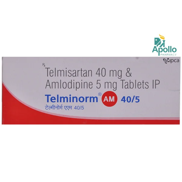 Telminorm AM 40/5 Tablet 10's