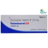 Telminorm 20 Tablet 10's, Pack of 10 TABLETS