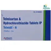 Telmidil-H Tablet 10's, Pack of 10 TABLETS