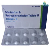 Telmidil-H Tablet 10's, Pack of 10 TABLETS