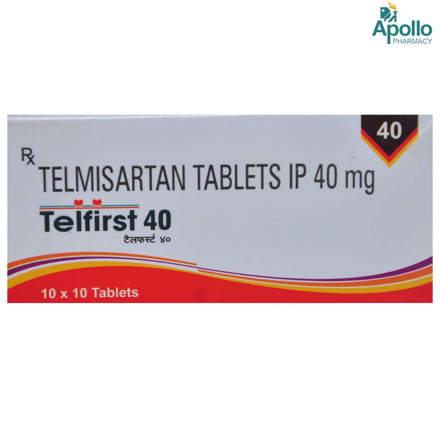 Telfirst-40 Tablet 10's, Pack of 10 TABLETS Telfirst-40 Tablet 10's, Pack of 10 TABLETS