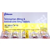 Telmisat AM 5 Tablet 10's, Pack of 10 TABLETS