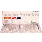 Telista-AM 80 Tablet 10's, Pack of 10 TABLETS