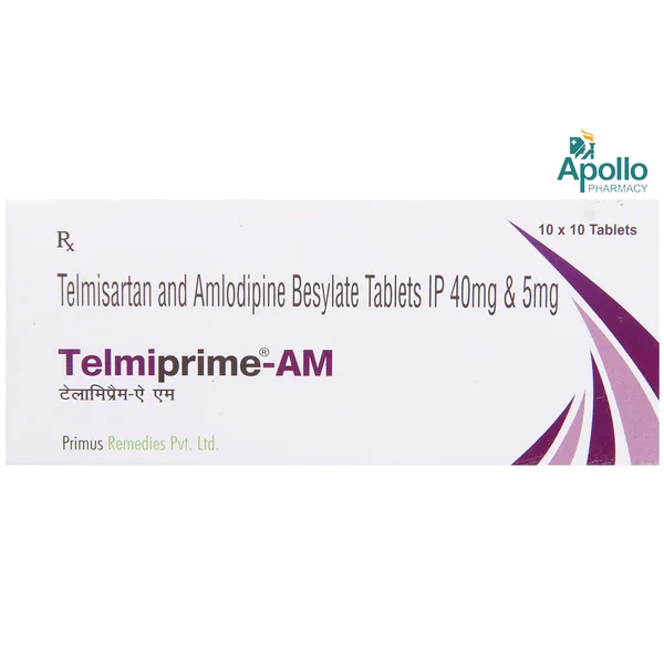 Telmiprime-AM Tablet 10's