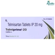 Telmiprime-20 Tablet 10's