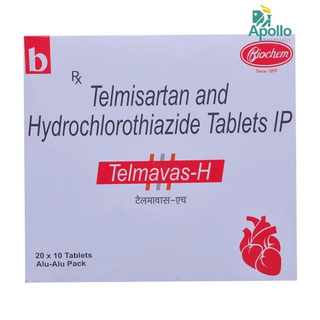 Telmavas-H Tablet 10's