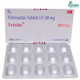 Telsite 80 mg Tablet 15's, Pack of 15 TABLETS